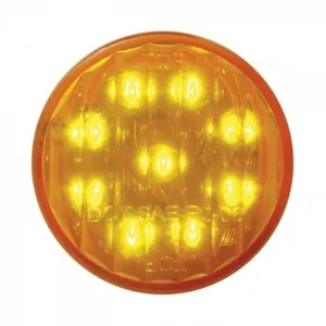 2" Clearance/Marker Light - Amber LED/Amber Lens