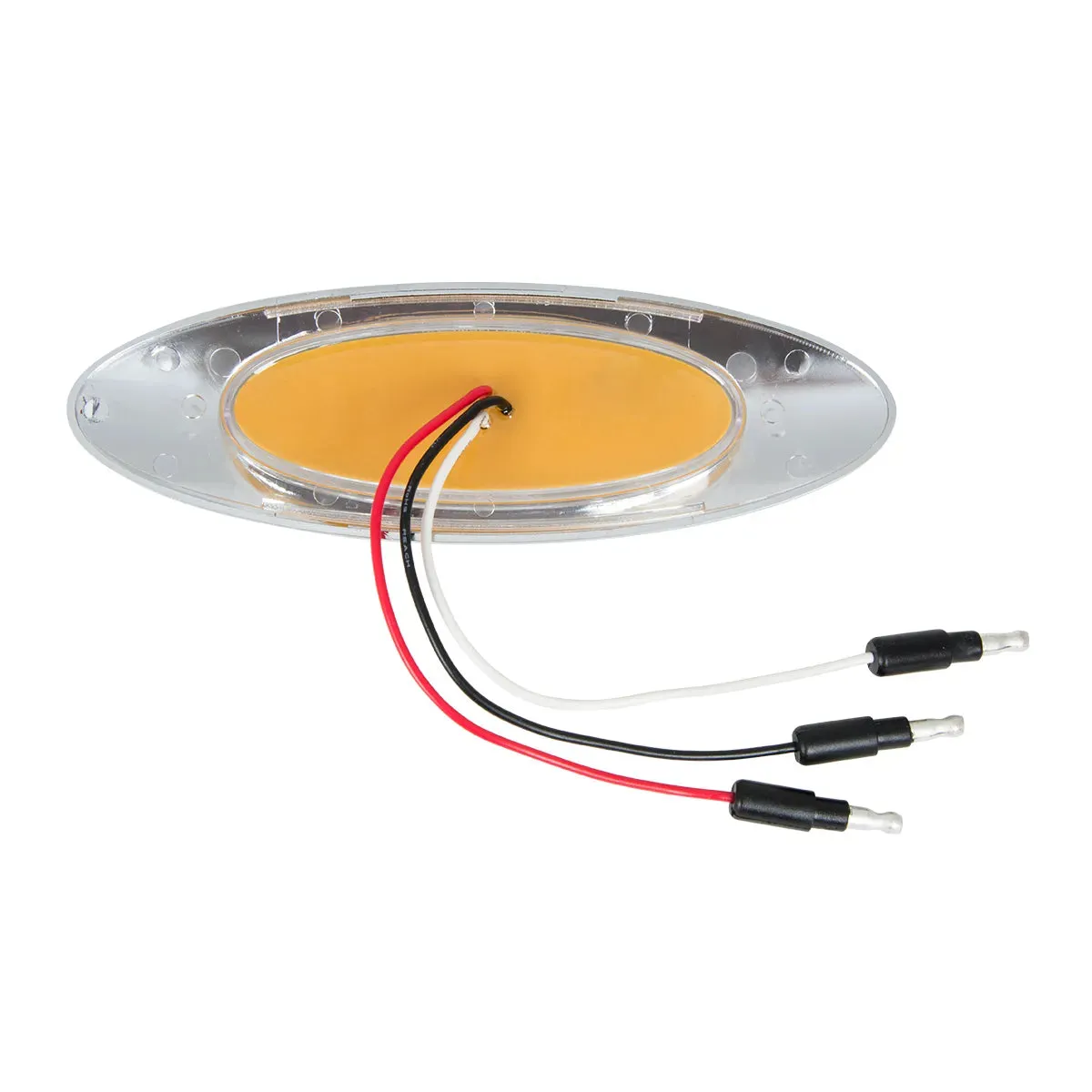 78335 ULTRA THIN PEARL Y2K AMBER/ AMBER 7LED LIGHT,DUAL/HIGH/LOW