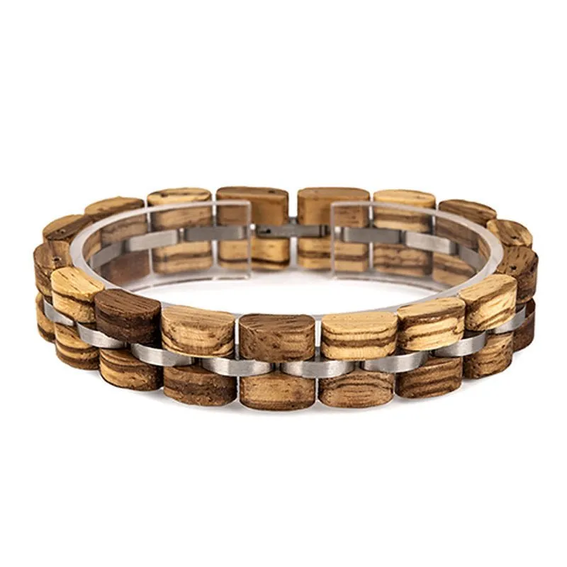 Creative Unisex Wooden Bracelet