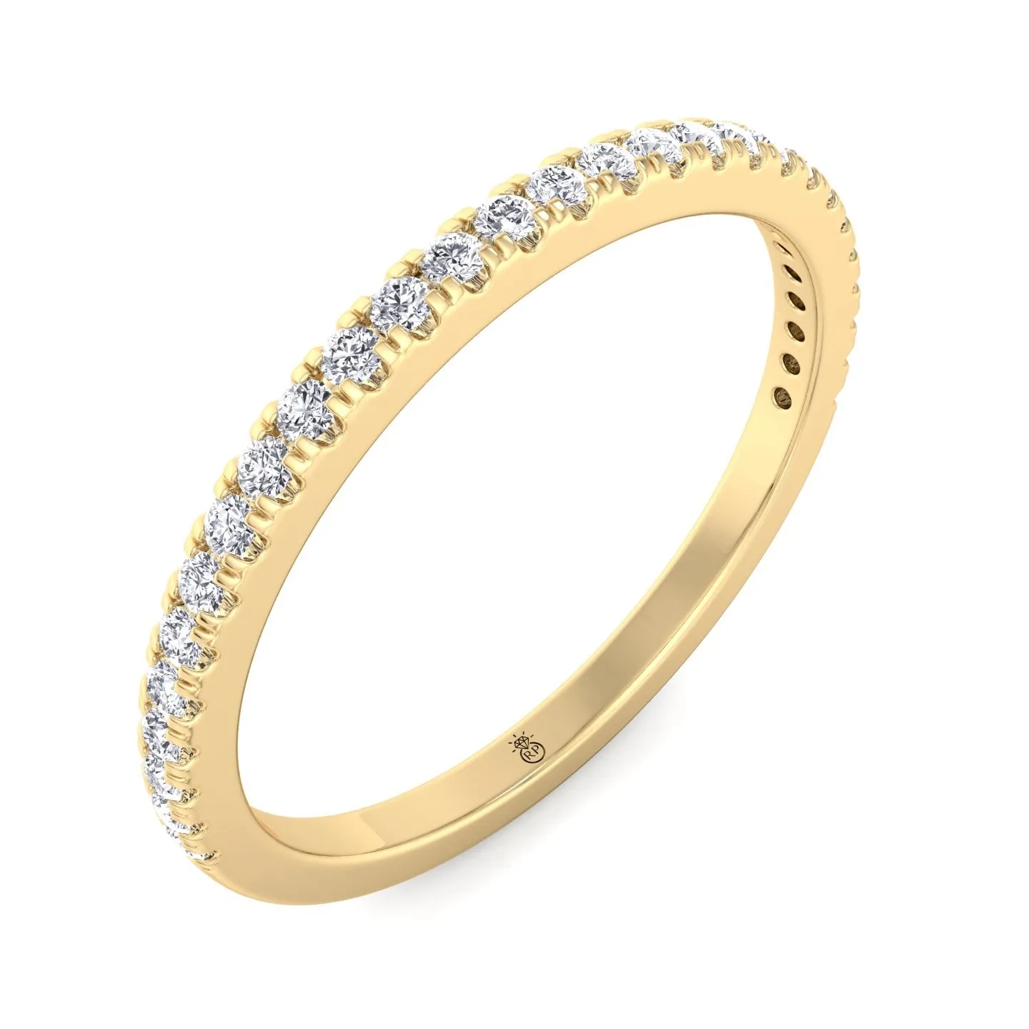 Delmar - Pave Wedding Band (0.25 CT)