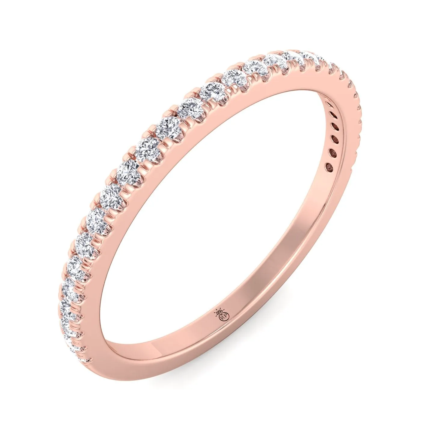 Delmar - Pave Wedding Band (0.25 CT)