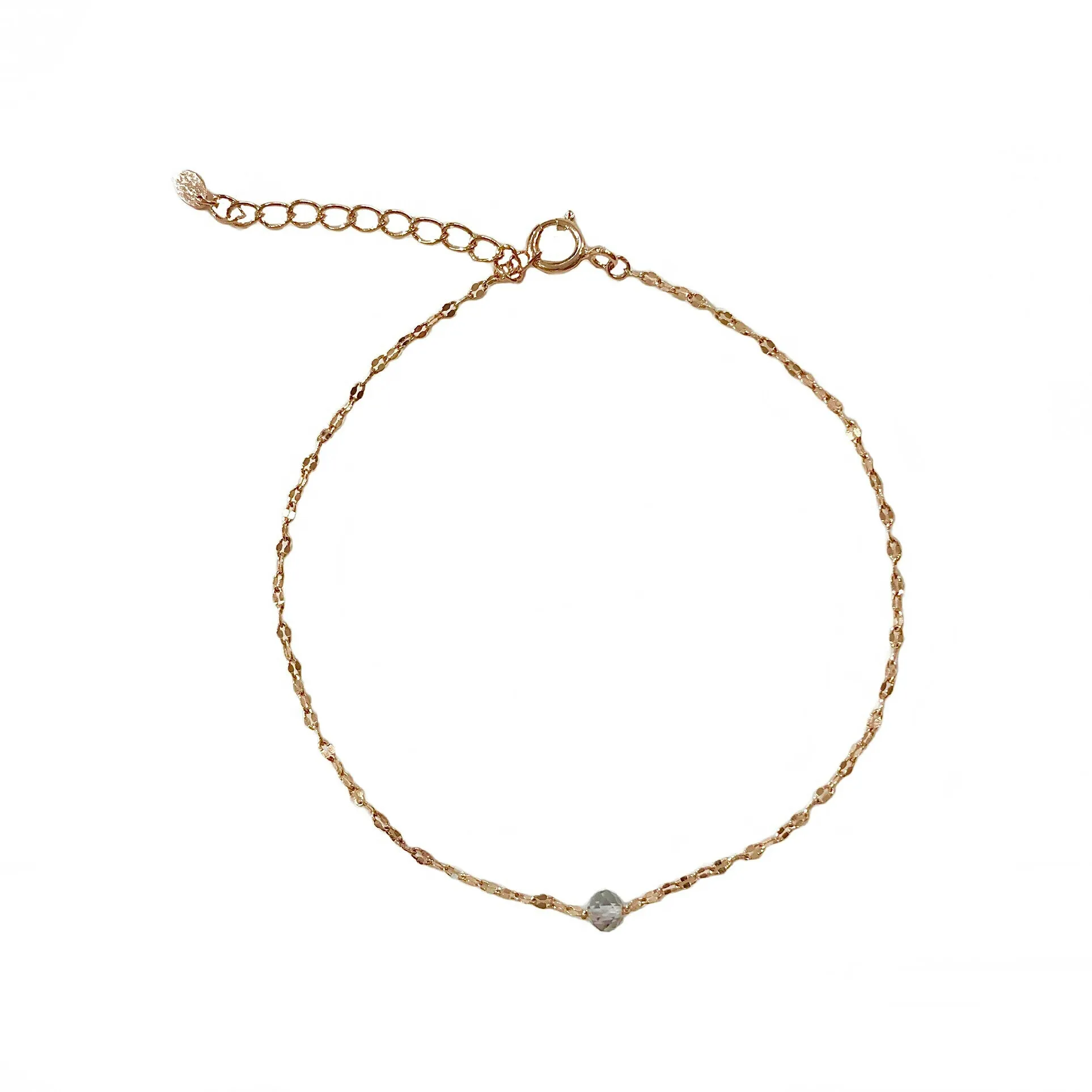 Kory Clear CZ Twist Bracelet