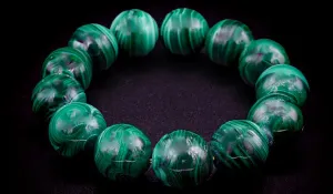 Luxury Malachite Natural Gemstone Bracelet