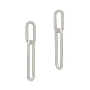 Meghan Browne Romper Earring - Silver