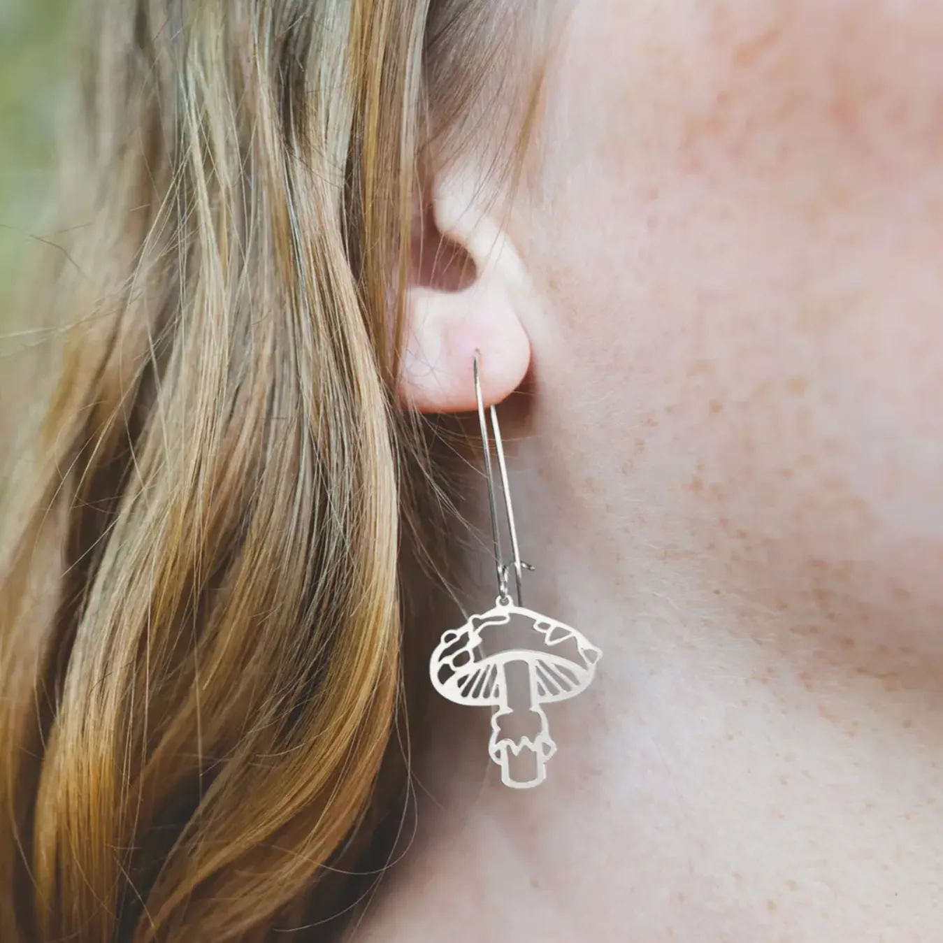 Mushroom Earrings