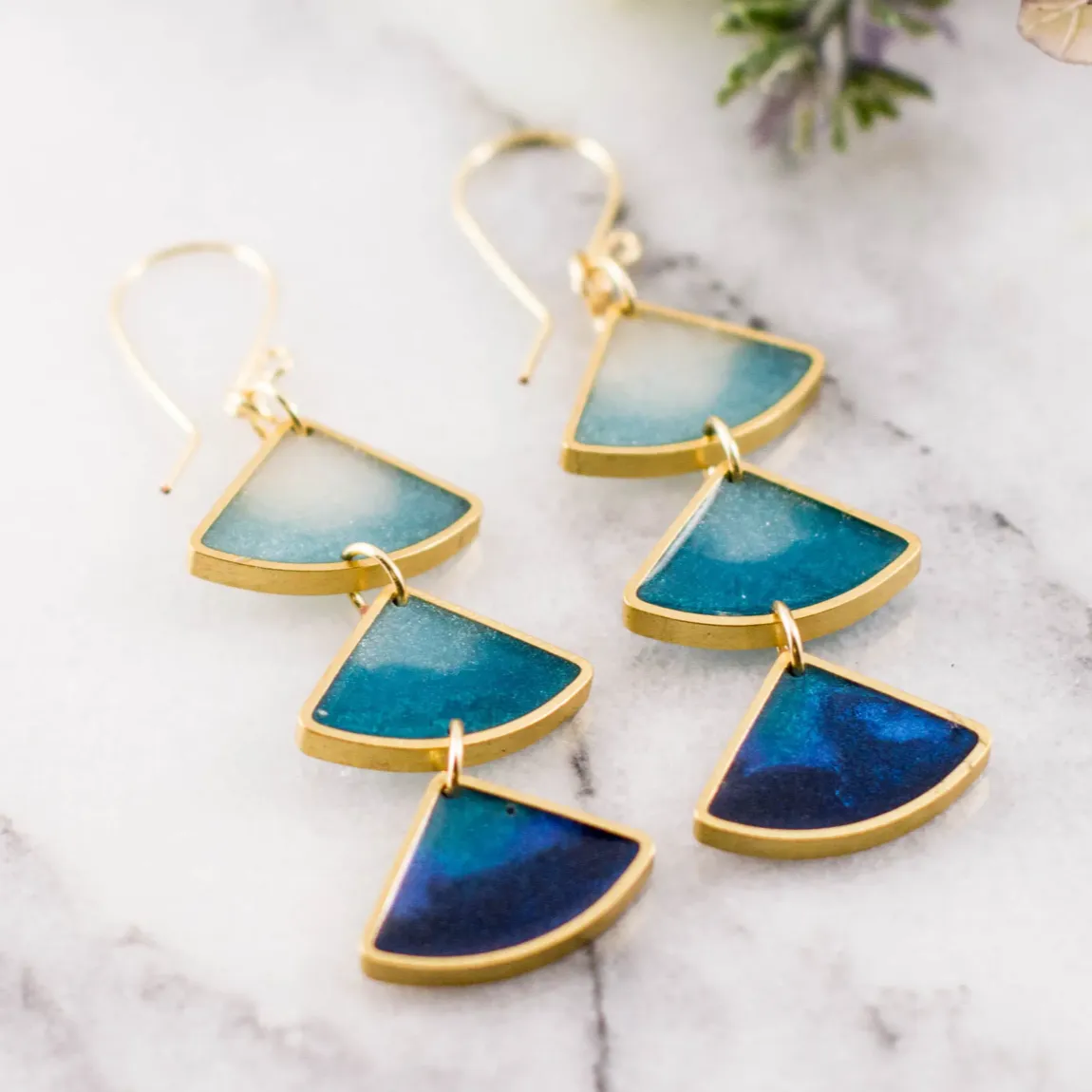 Ocean Ombre Earrings