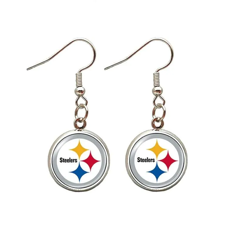 Pittsburgh Steelers Dangle Earrings - #7987