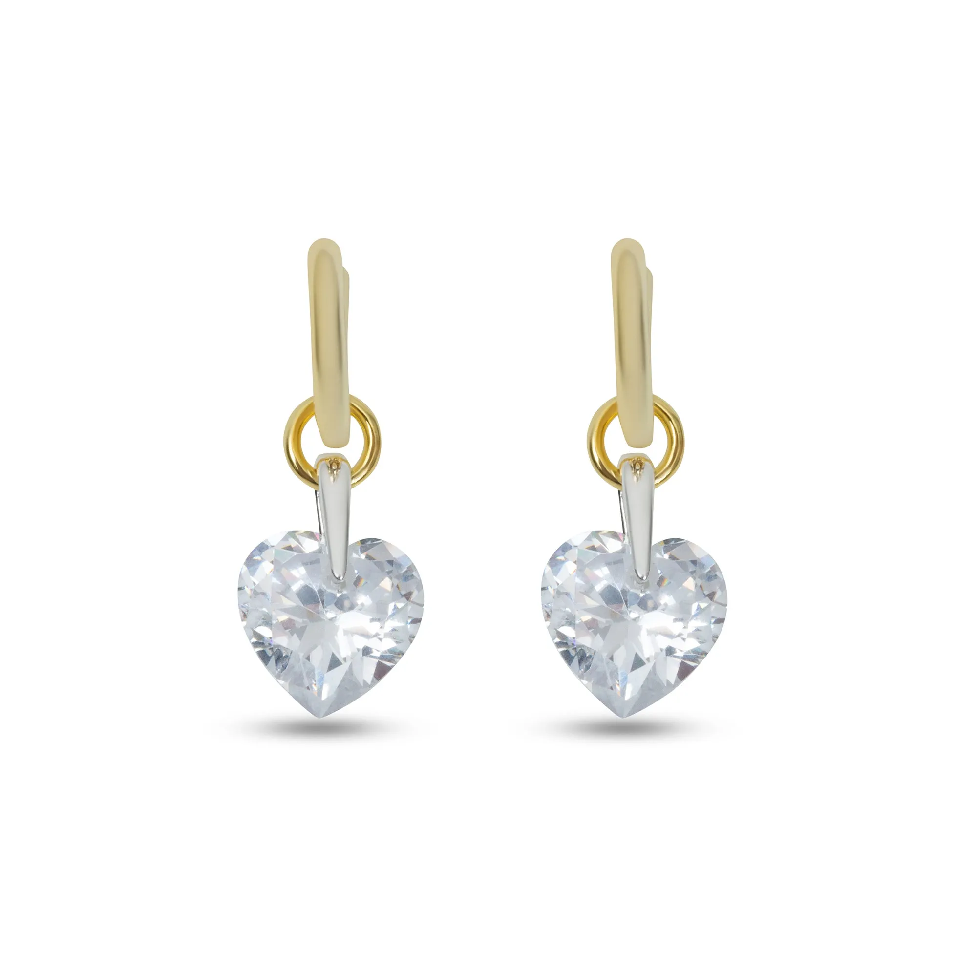 THE HEART DIAMOND EARRINGS