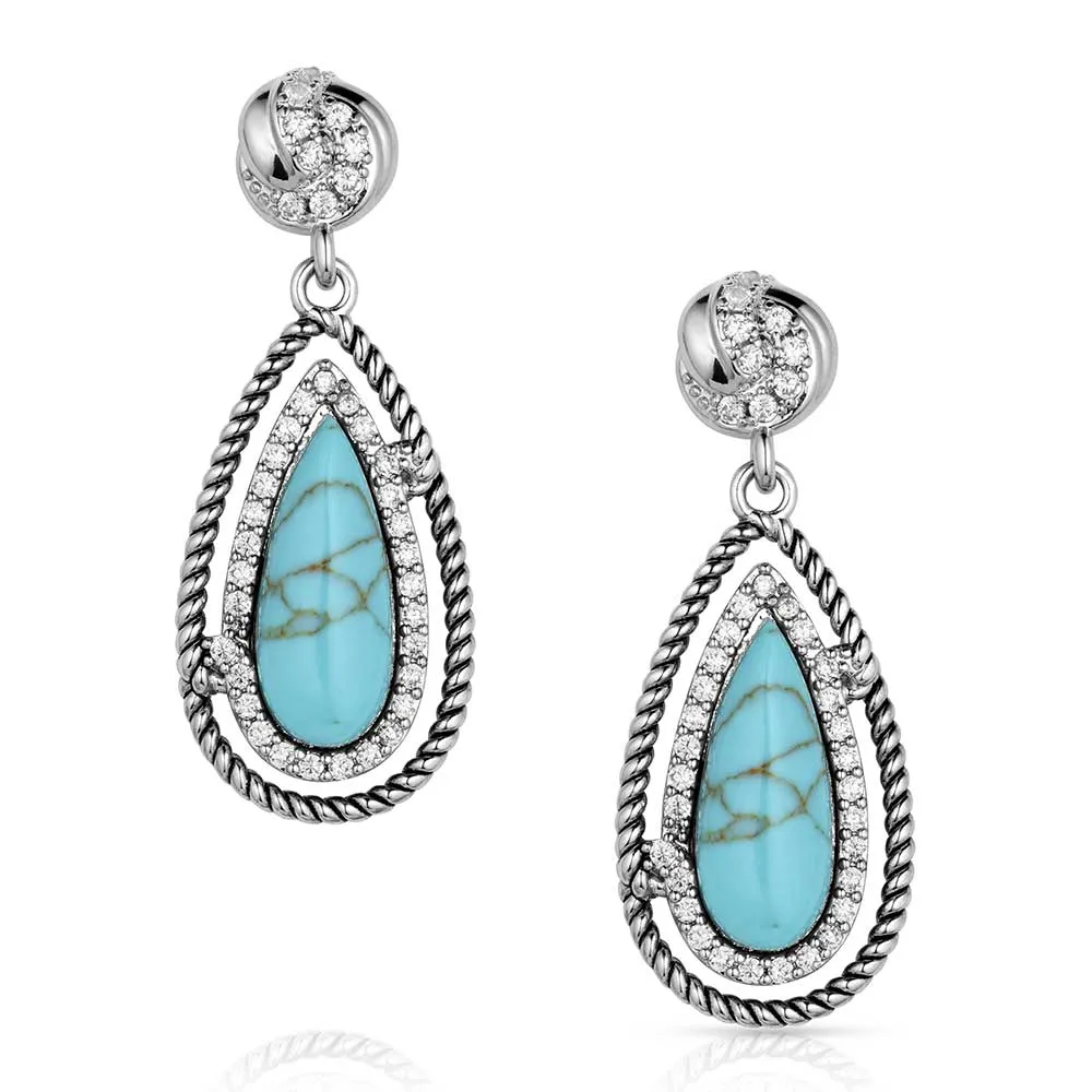 Tied & True Turquoise Earrings ER5858