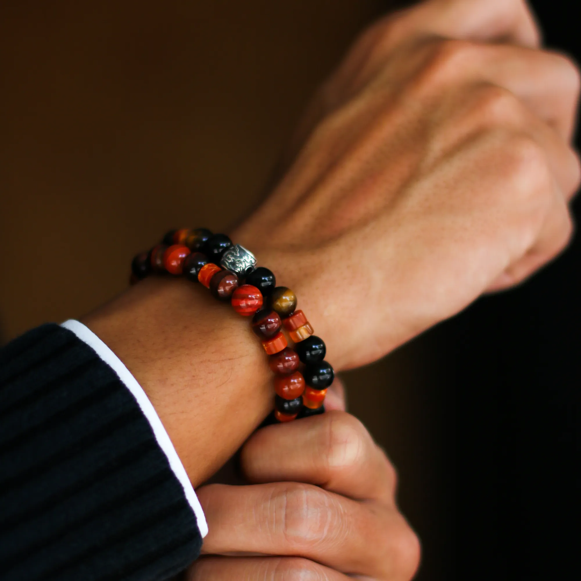 Turkey | Men Stack Beaded Bracelets | Men Beaded Bracelet