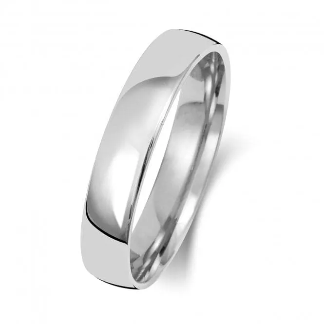 Wedding Band 18K Slight Court 4mm-1.45 Wedding  Ring WQ114WM