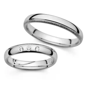 Wedding Band Set (Promise Rings) 343