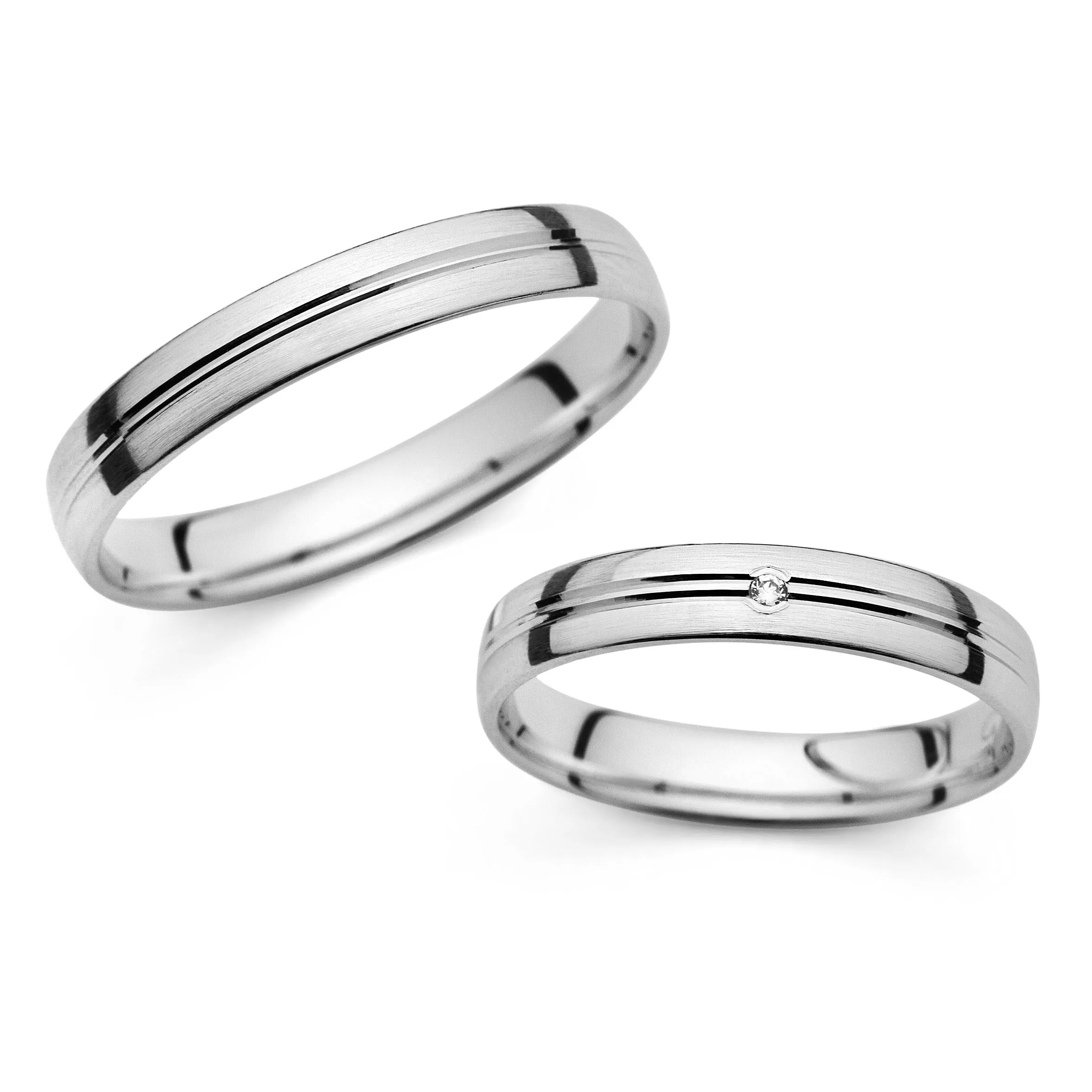 Wedding Band Set (Promise Rings) 345