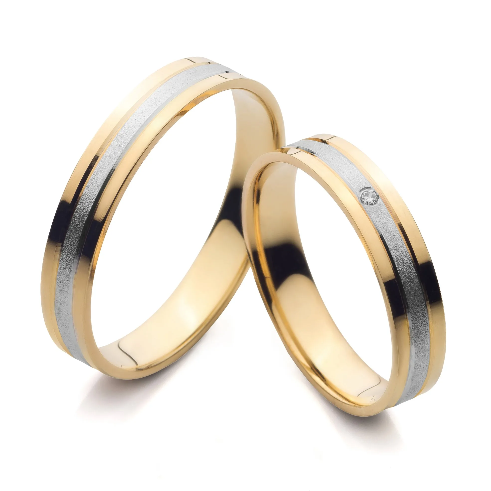 Wedding Band Set (Promise Rings) 4082