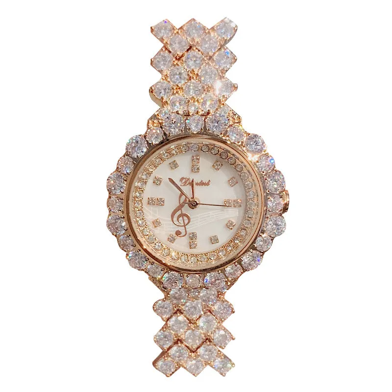 Women's Watch Luxurious Zircon full diamond Bracelet elegant watch