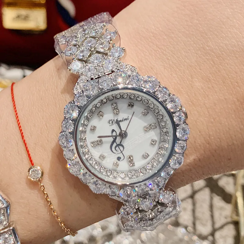 Women's Watch Luxurious Zircon full diamond Bracelet elegant watch